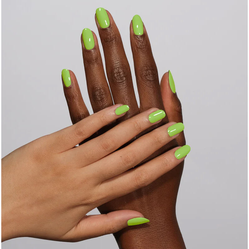 DND Gel Polish & Matching Nail Lacquer #996 Sodalightful Lime