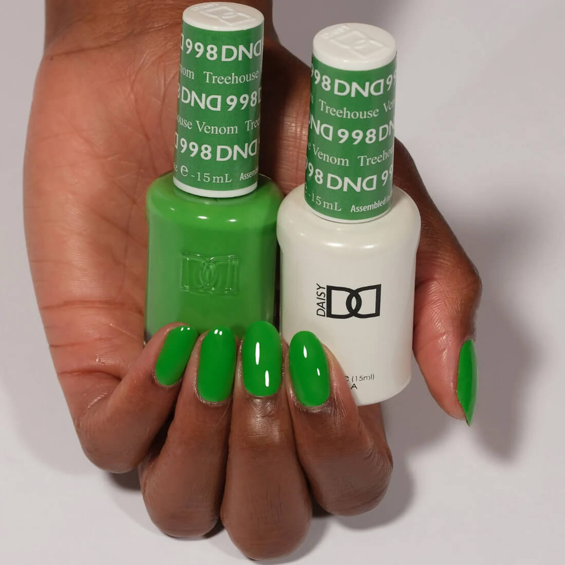 DND Gel Polish & Matching Nail Lacquer #998 Treehouse Venom