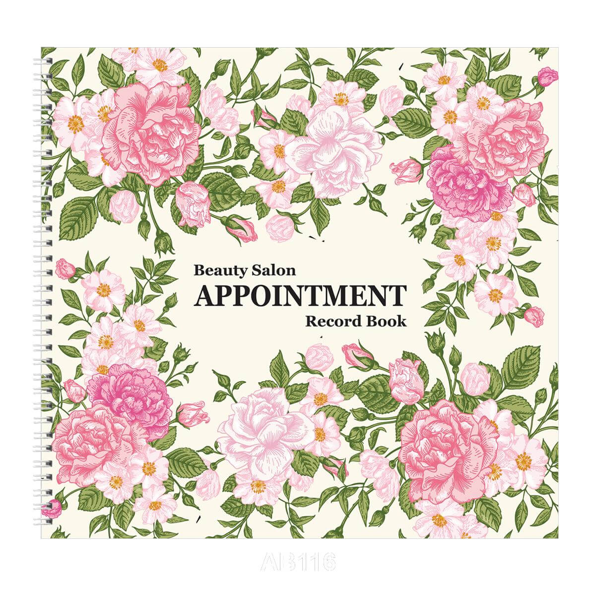 6-Column 150-Page Salon Appointment Book AB116