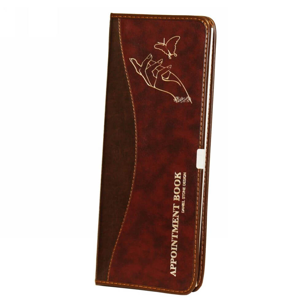 2-Column 200-Page Leather Appointment Book AB202