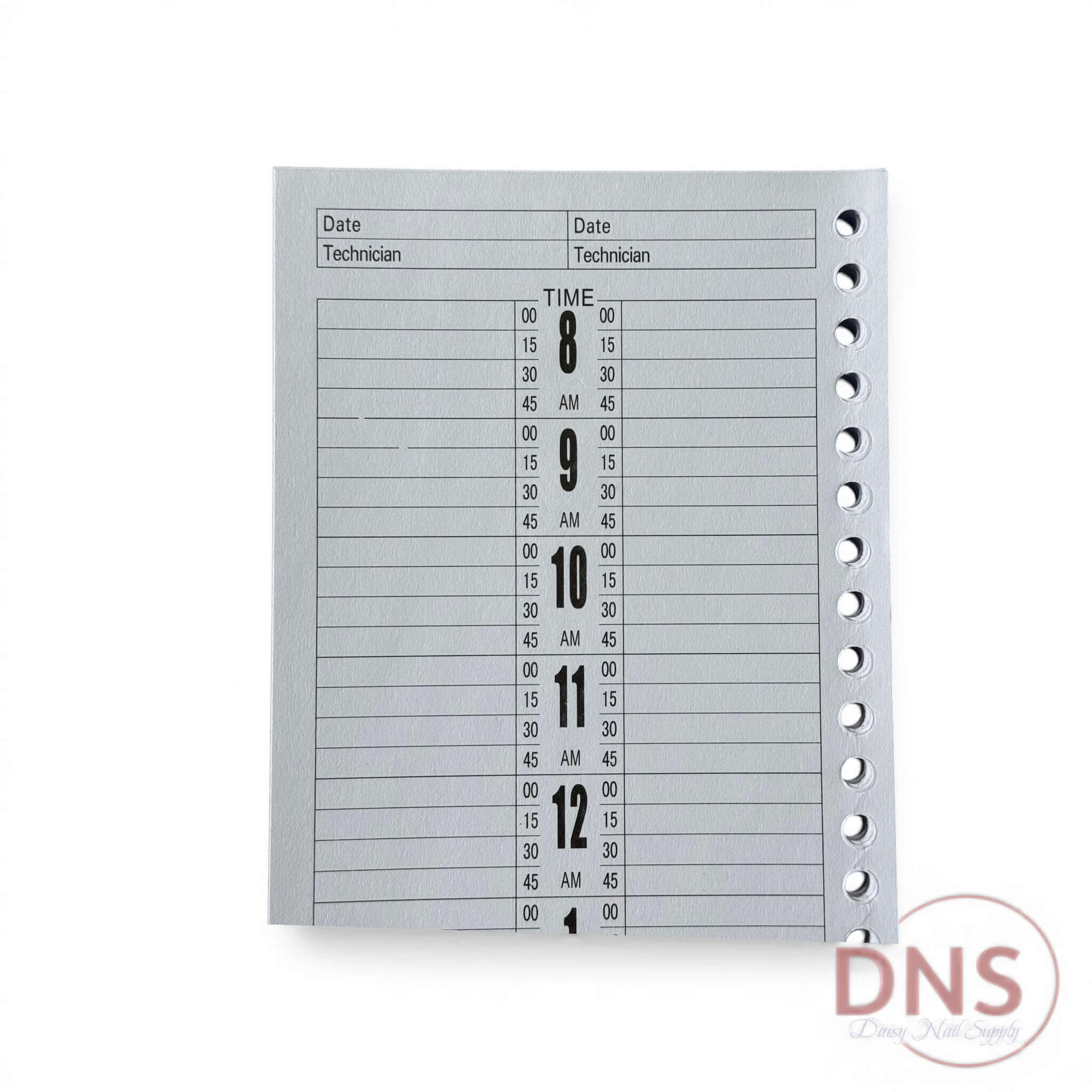 2-Column 200-Page Refill for Leather Appointment Book