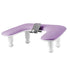 Professional Client Arm Rest U-shaped Adjustable Hight - PURPLE