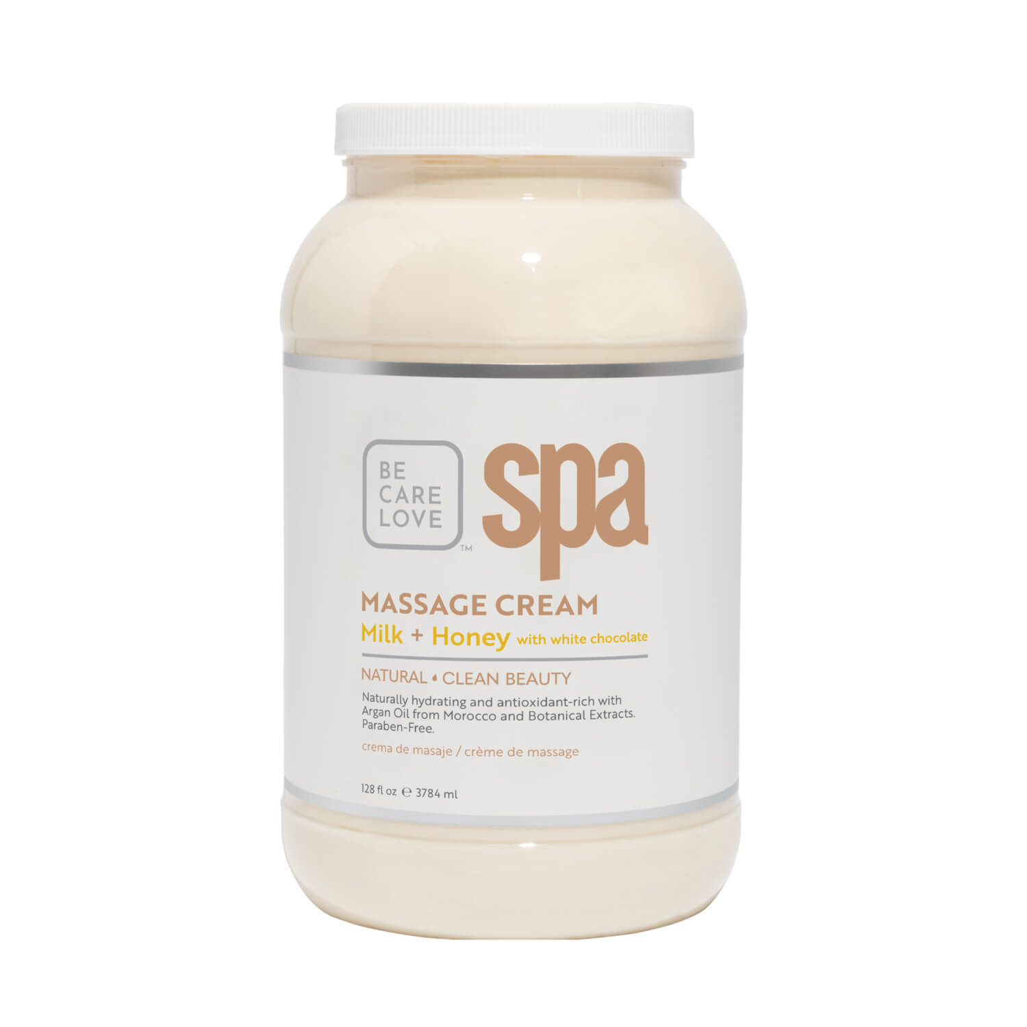 BCL SPA Massage Cream 128 Oz - Milk and Honey
