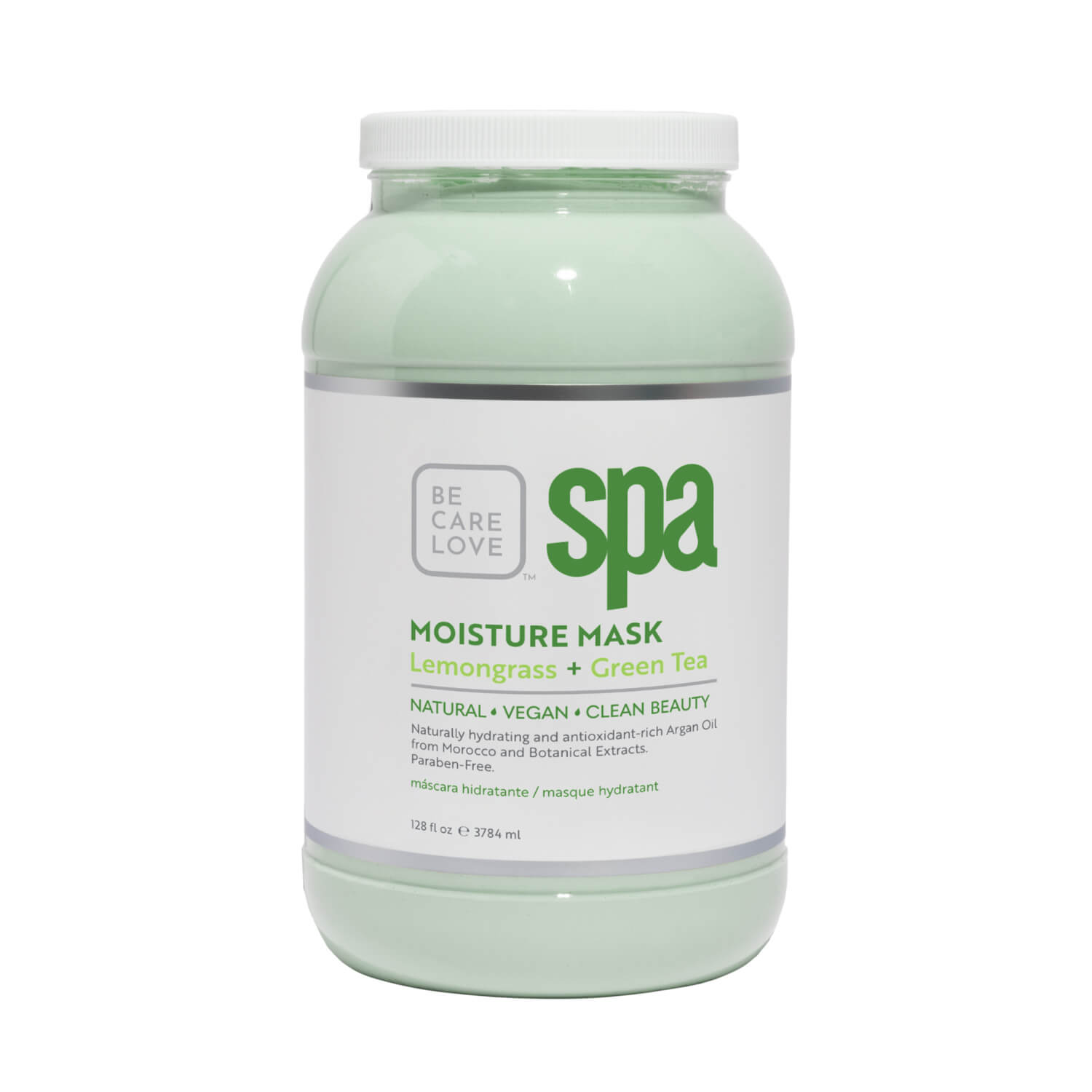 BCL SPA Moisture Mask 128 Oz - Lemongrass and Green Tea