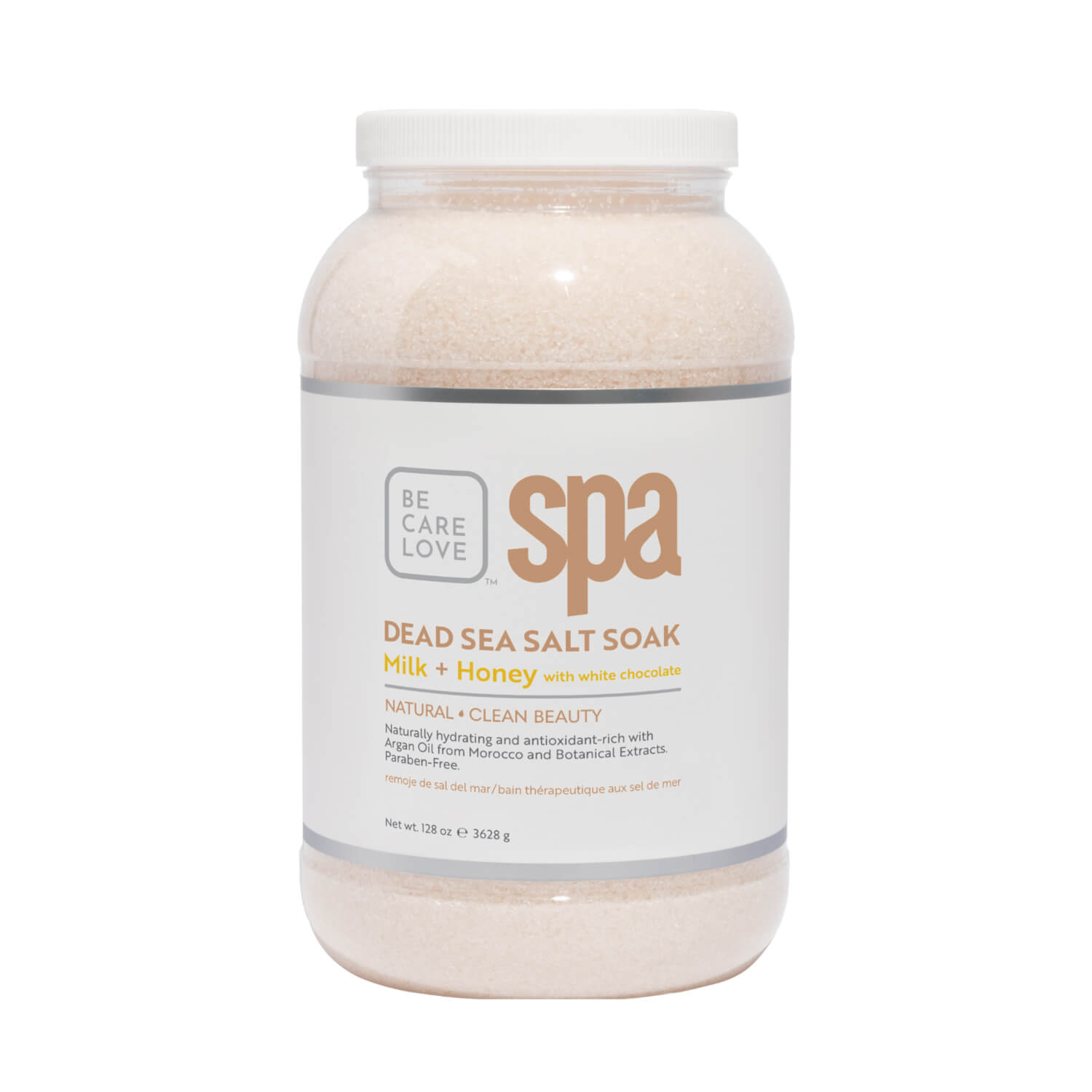 BCL SPA Dead Sea Salt Soak 128 Oz - Milk and Honey