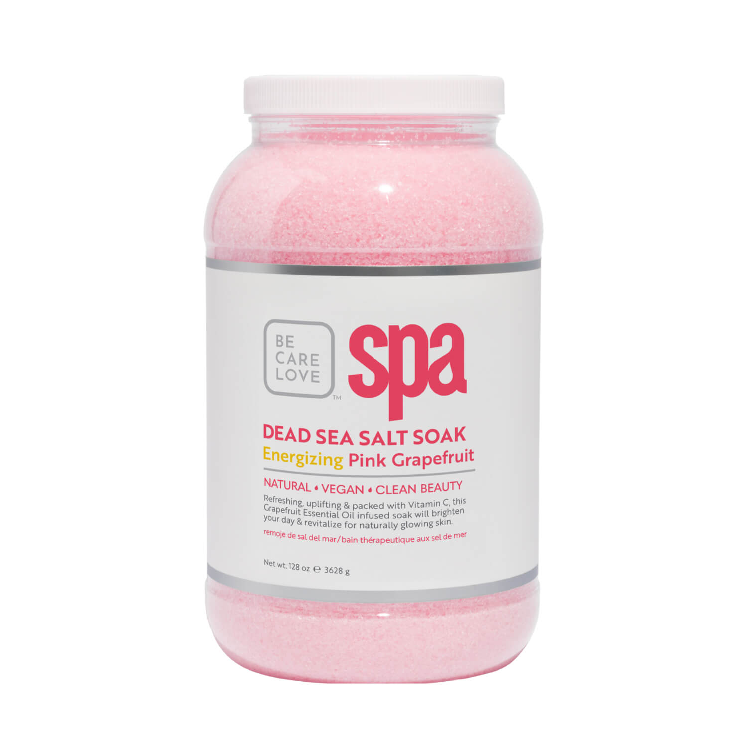 BCL SPA Dead Sea Salt Soak 128 Oz - Pink Grapefruit