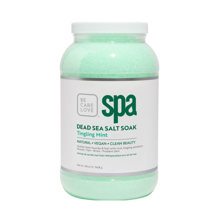 BCL SPA Dead Sea Salt Soak 128 Oz - Tingling Mint