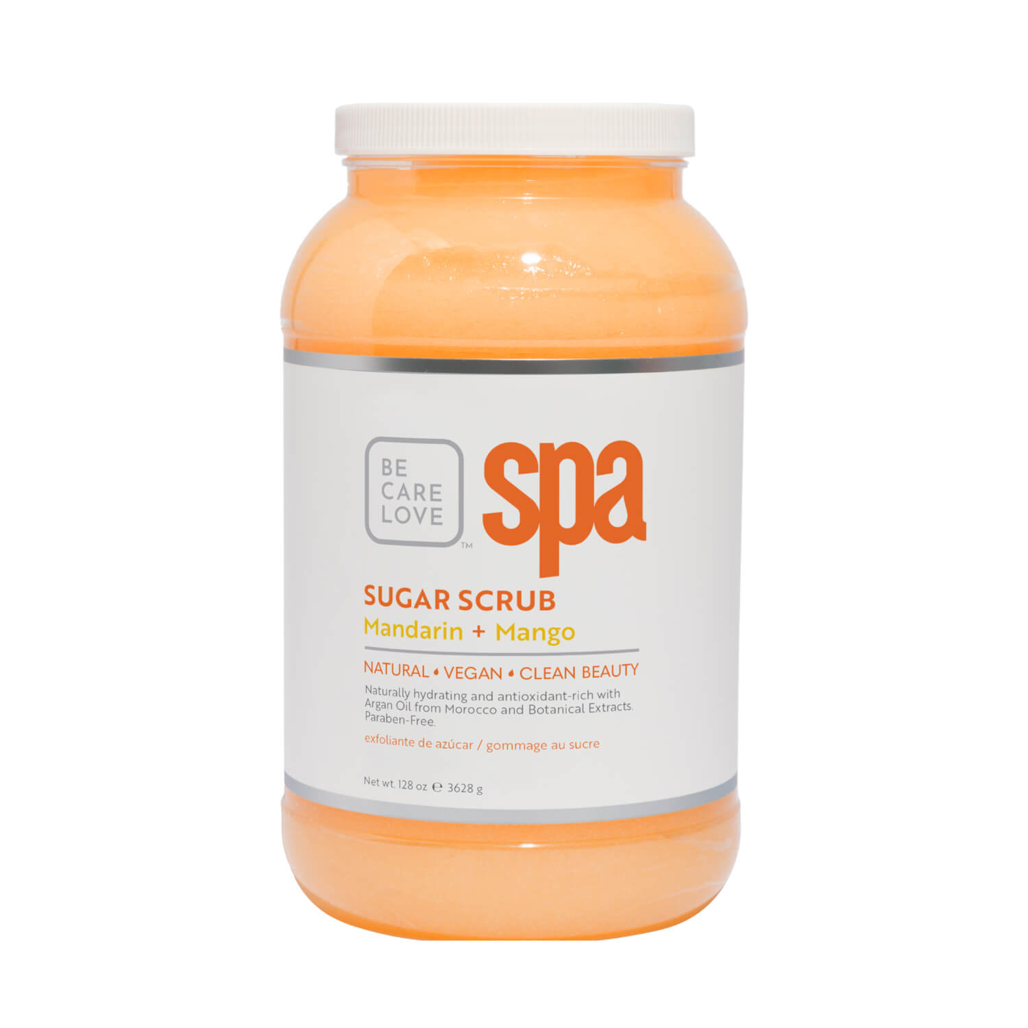 BCL SPA Sugar Srub 128 Oz - Mandarin and Mango