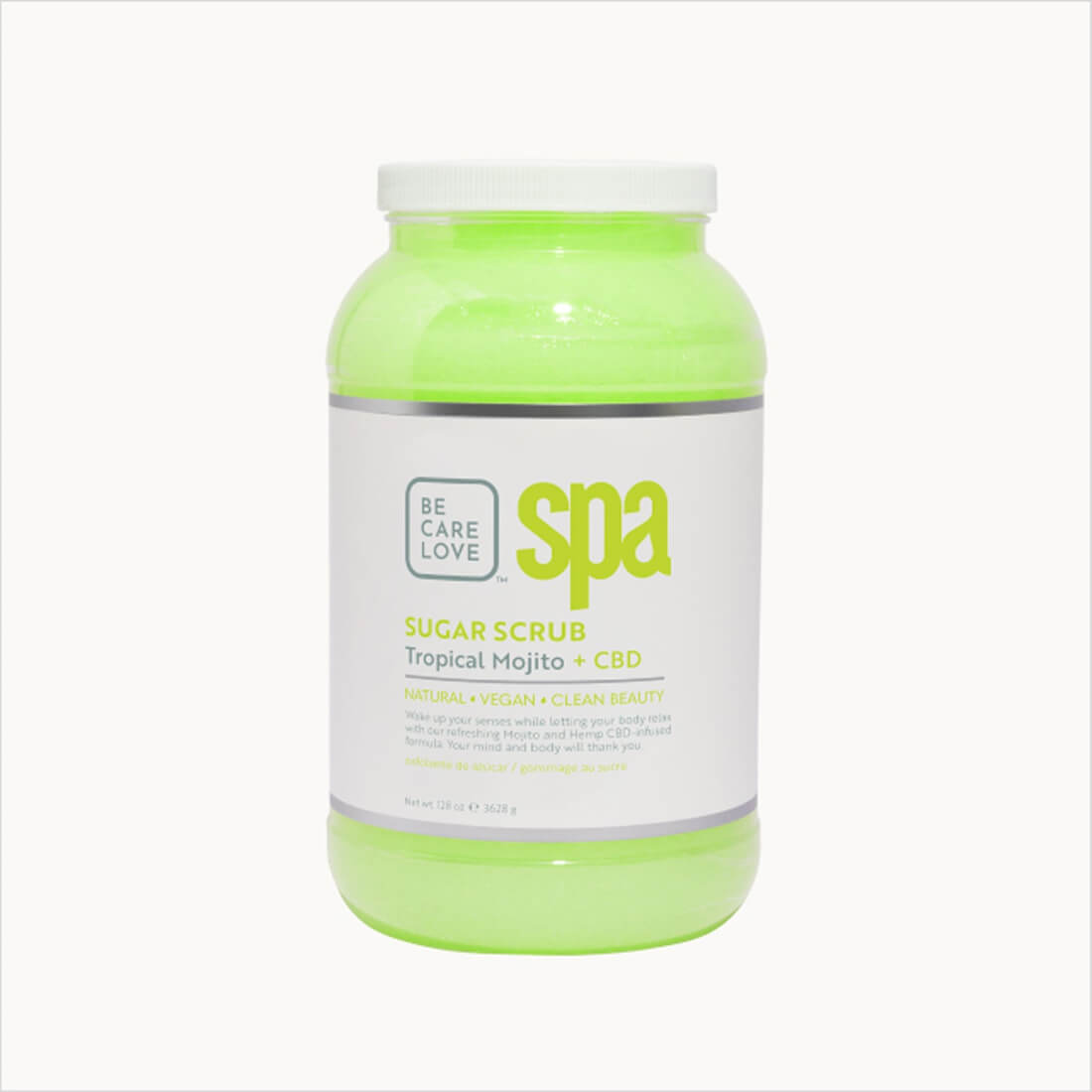 BCL SPA Sugar Srub 128 Oz - Tropical Mojito + CBD