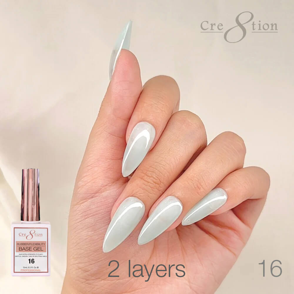 Cre8tion Rubber/ Flexibility Base Gel 0.5oz #16