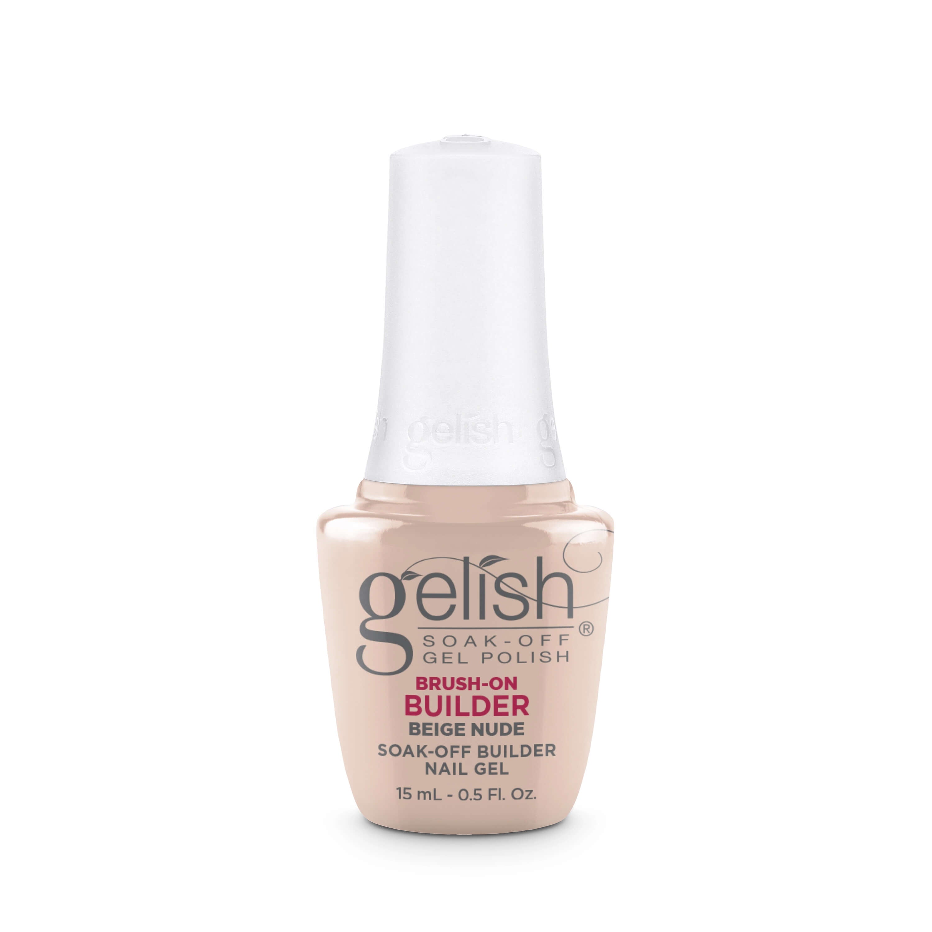 Gelish Brush on Builder Nail Gel 0.5 oz - Beige Nude