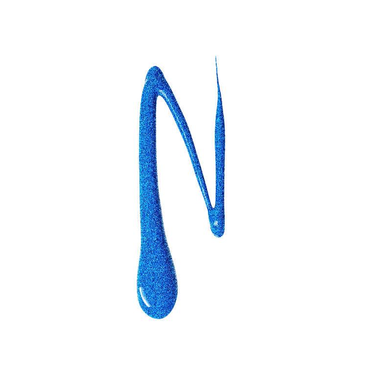 Lechat CM Striping Nail Art Lacquer .33 Oz - CM34 Blue Glitter