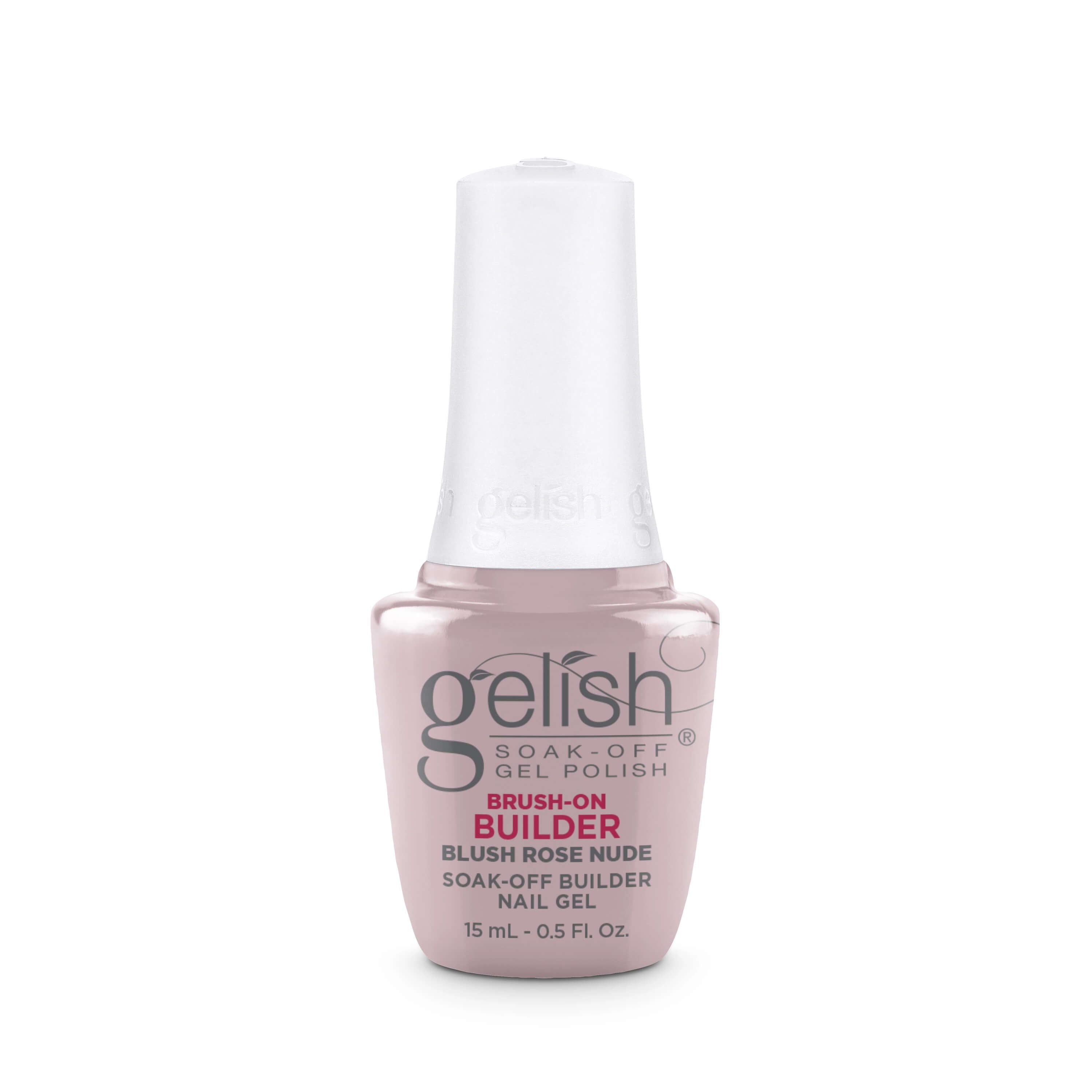 Gelish Brush on Builder Nail Gel 0.5 oz - Blush Rose Nude