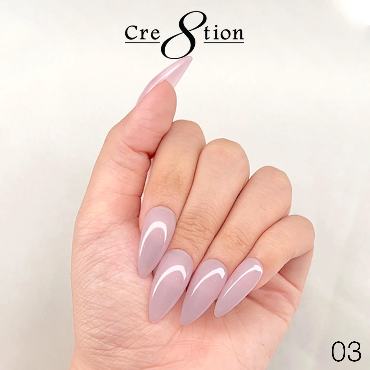 Cre8tion Brush on Builder Gel Overlay Structure 0.5 Oz #03