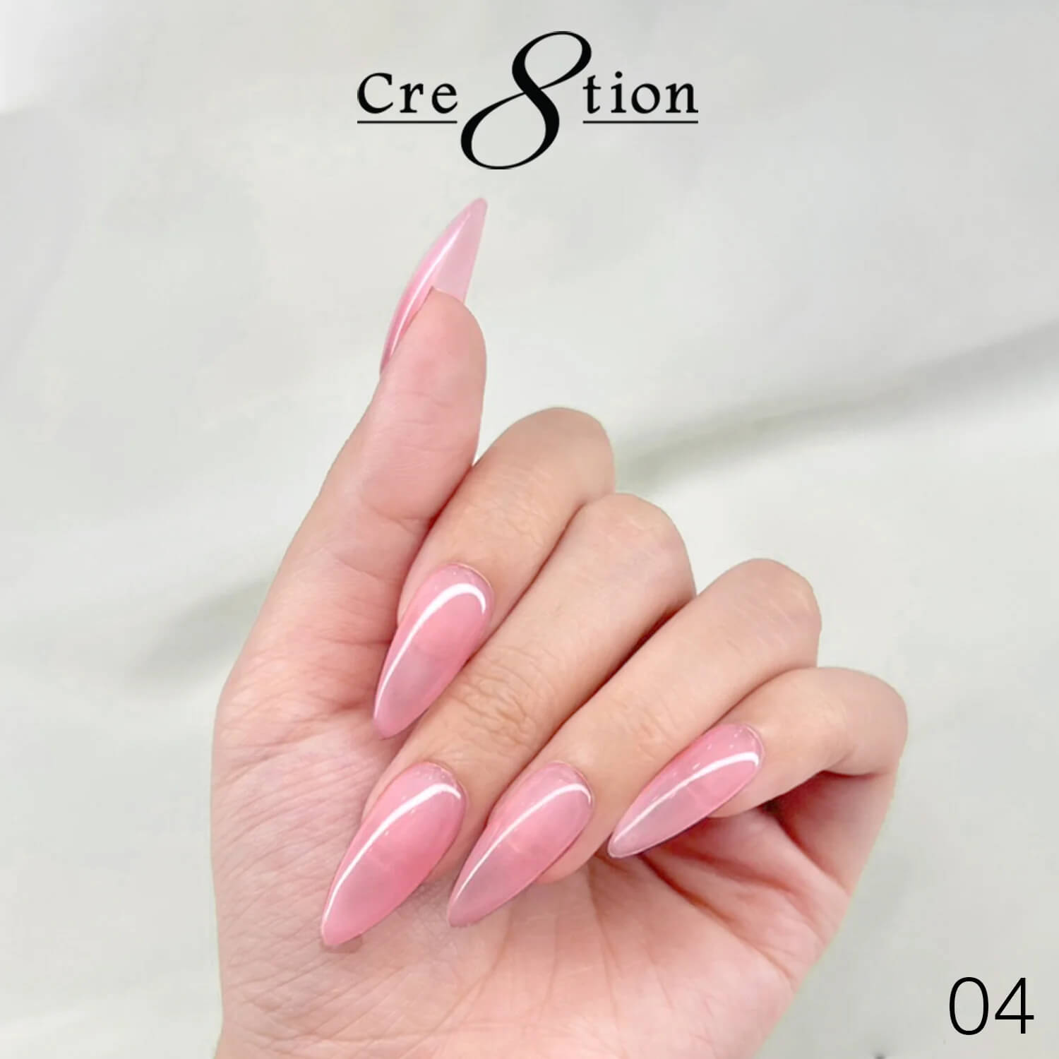 Cre8tion Brush on Builder Gel Overlay Structure 0.5 Oz #04