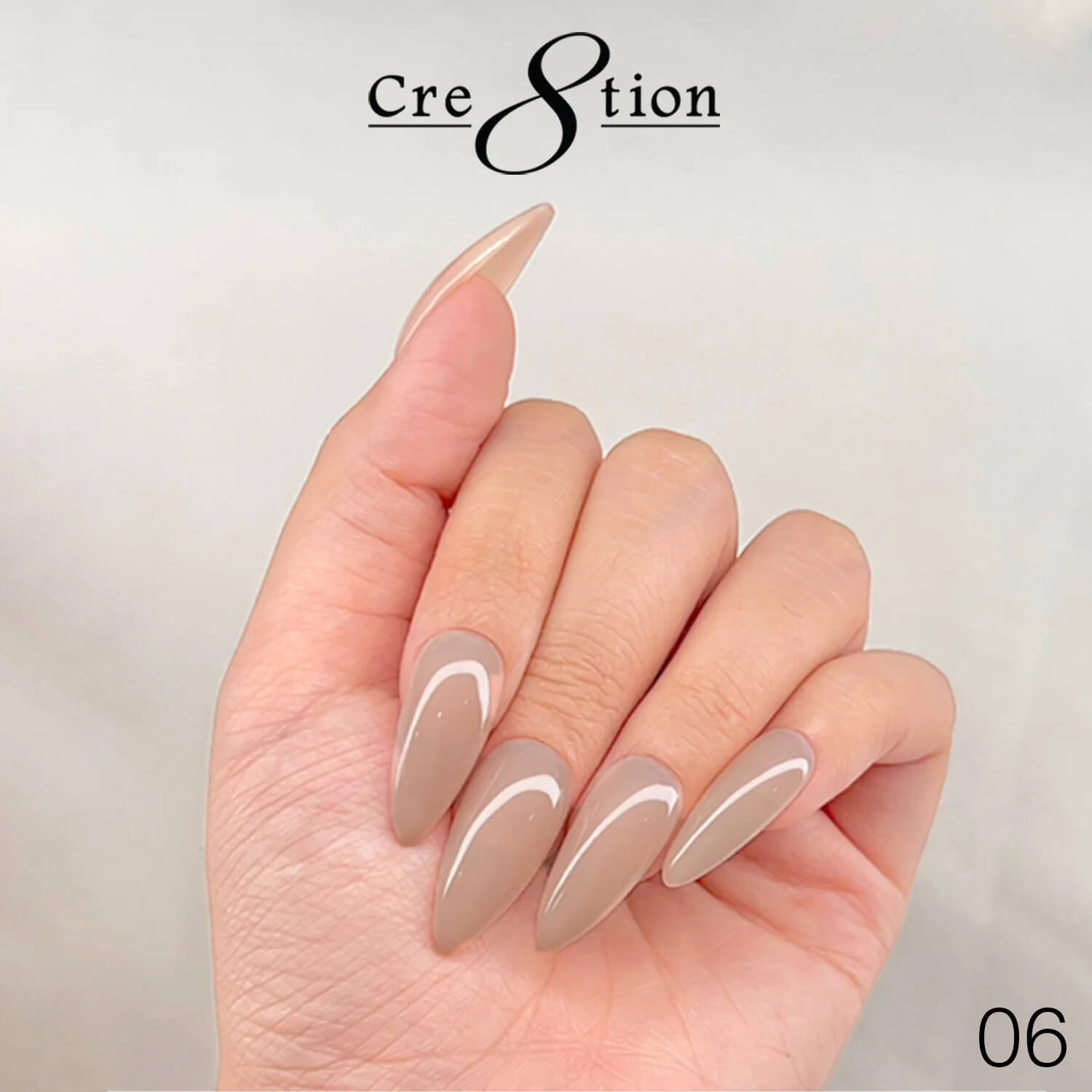 Cre8tion Brush on Builder Gel Overlay Structure 0.5 Oz #06