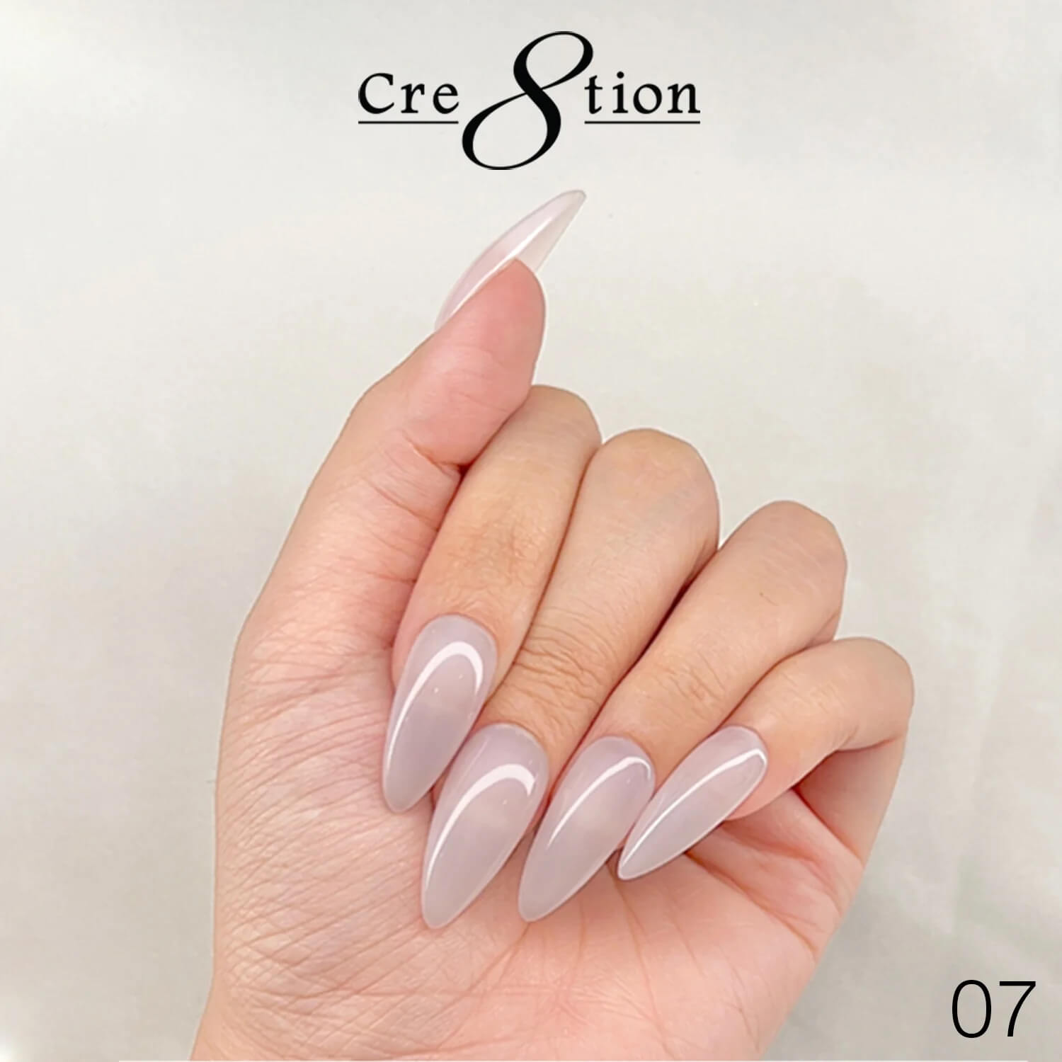 Cre8tion Brush on Builder Gel Overlay Structure 0.5 Oz #07