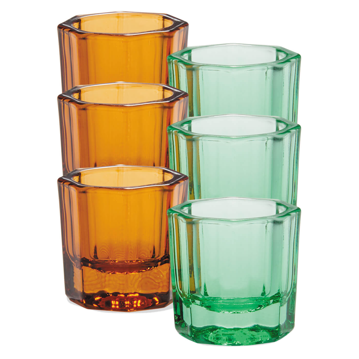 DL Professional Glass Dappen Dish Set 6 Pack (Item DL - C507)