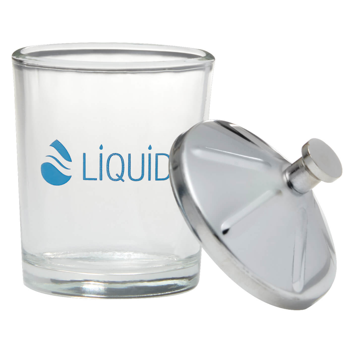 DL Pro Liquid Glass Jar with Stainless Steel Lid, 75 mL Item #DL - C602
