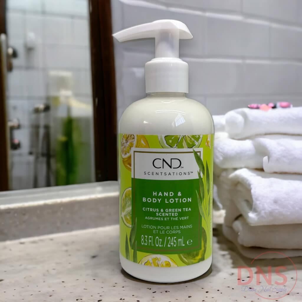 CND Hand & Body Lotion 8.3 oz - Citrus & Green Tea (Pack of 12)