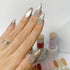 Cre8tion Soak Off Gel Polish Cat Eye 0.5 Oz - SILVER
