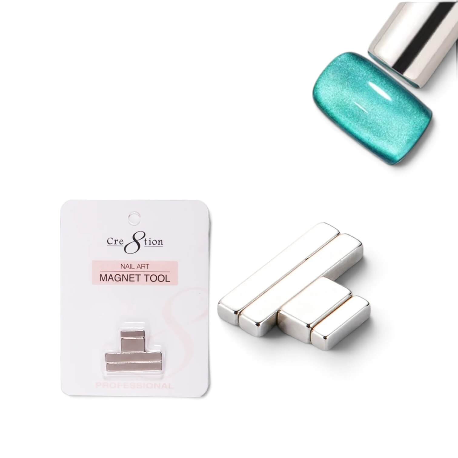Cre8tion Cat Eye Nail Art 4 Bars Magnet Tool #11066
