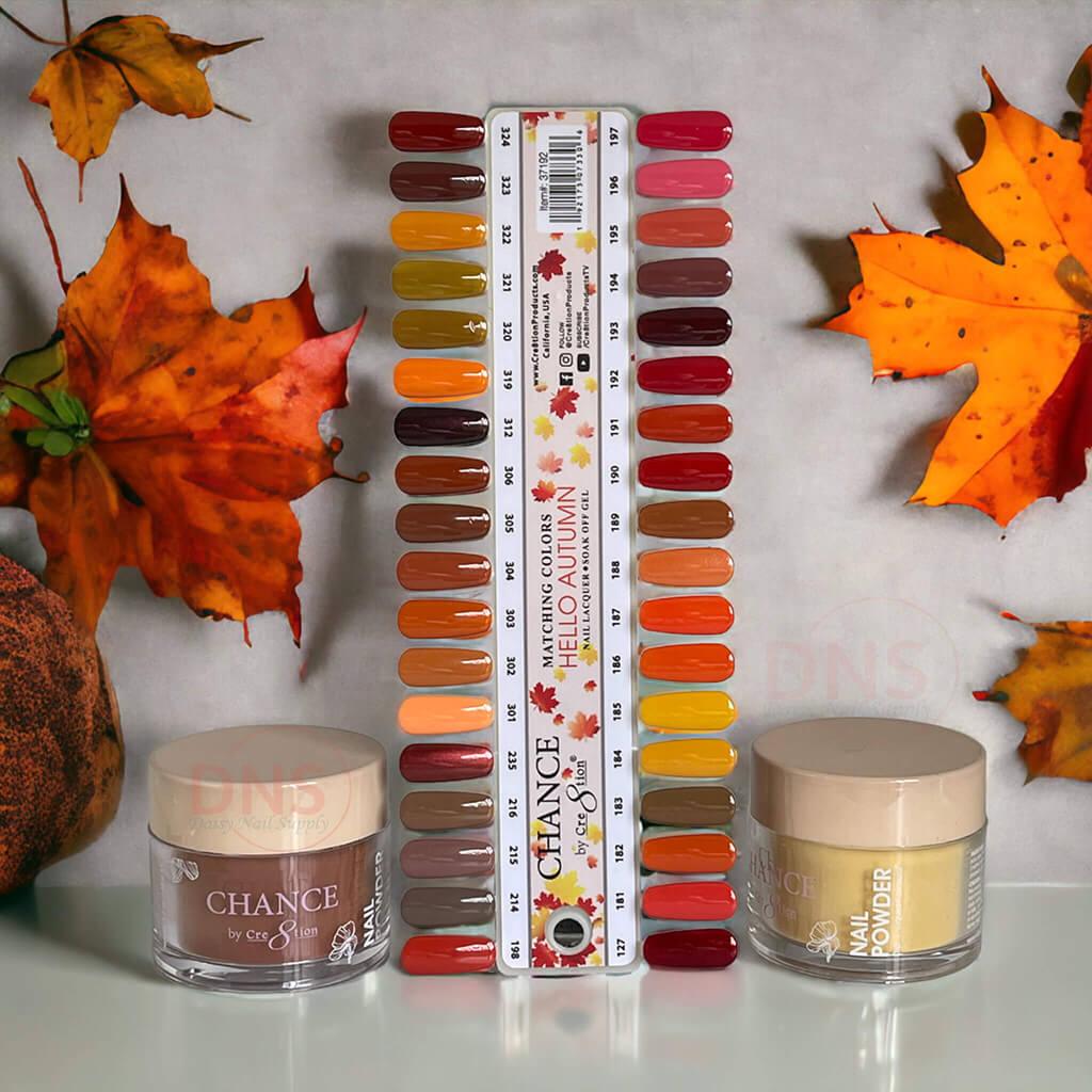 Chance Color CHANCE Dip Powder 1.7 Oz Hello Autumn Collection - Set of 36 colors ...