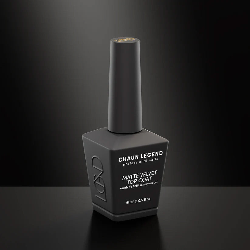 Chaun Legend Soak Off Gel Velvet Matte Top Coat 0.5 Oz