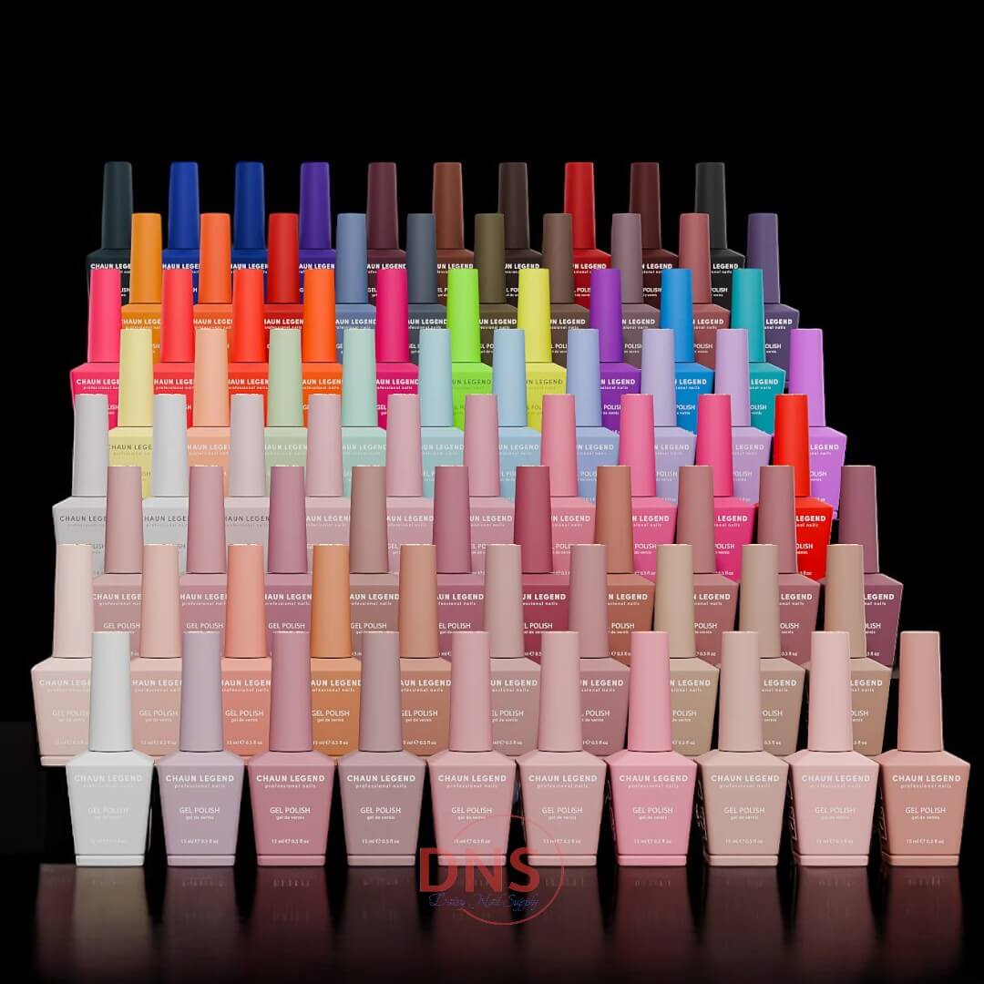 Chaun Legend Gel Polish set 80 colors from #5011 to 5080 + 1 Color chart book