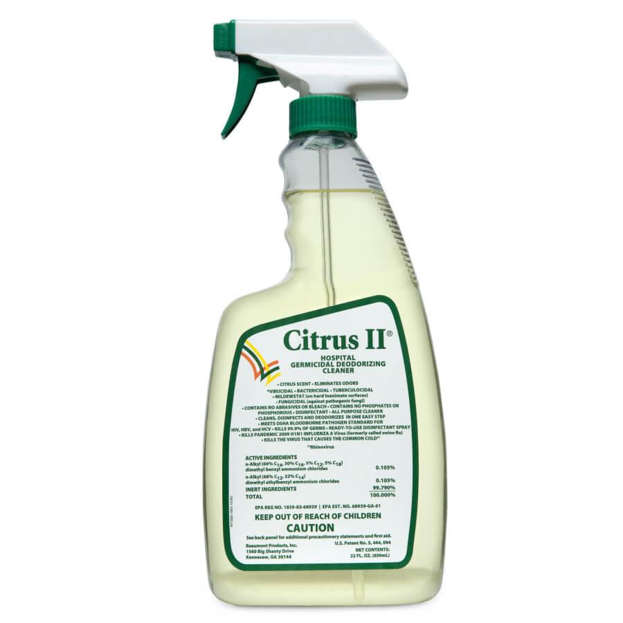 Citrus II Hospital Germicidal Deodorizing Cleaner - 22 Fluid Ounce