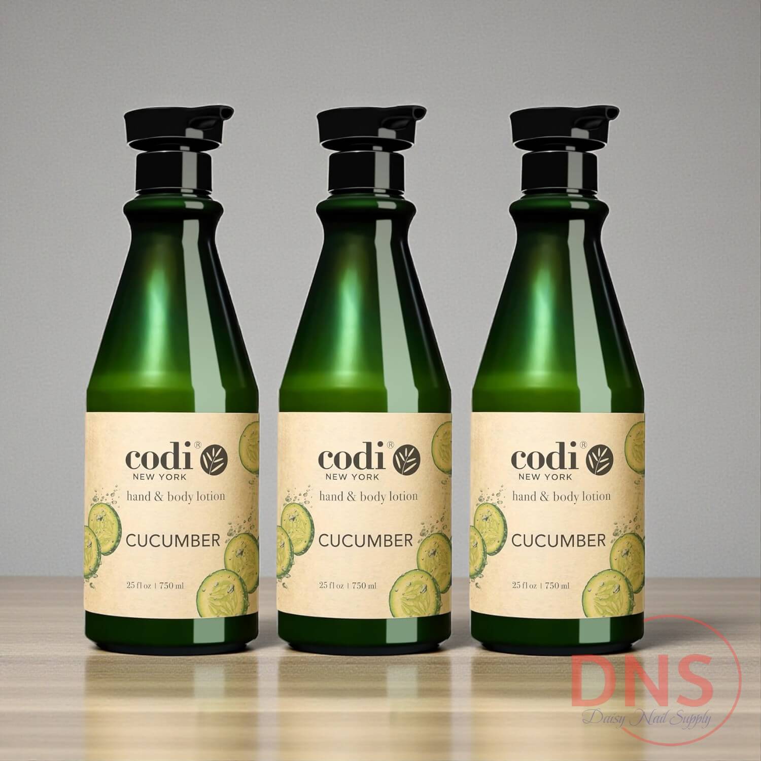 Codi Hand and Body Lotion 25 Oz - CUCUMBER (Pack of 3)