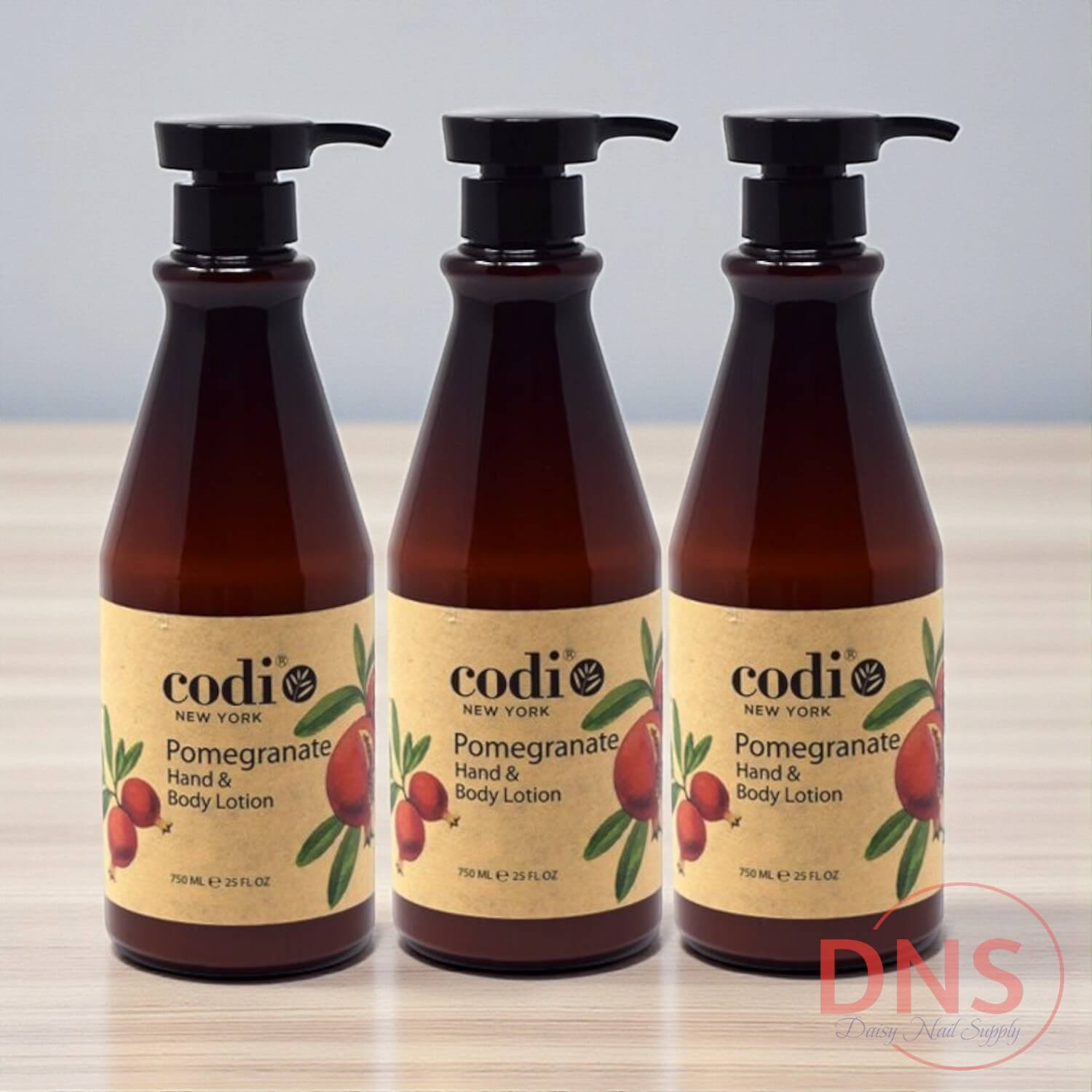 Codi Hand and Body Lotion 25 Oz - POMEGRANATE (Pack of 3)