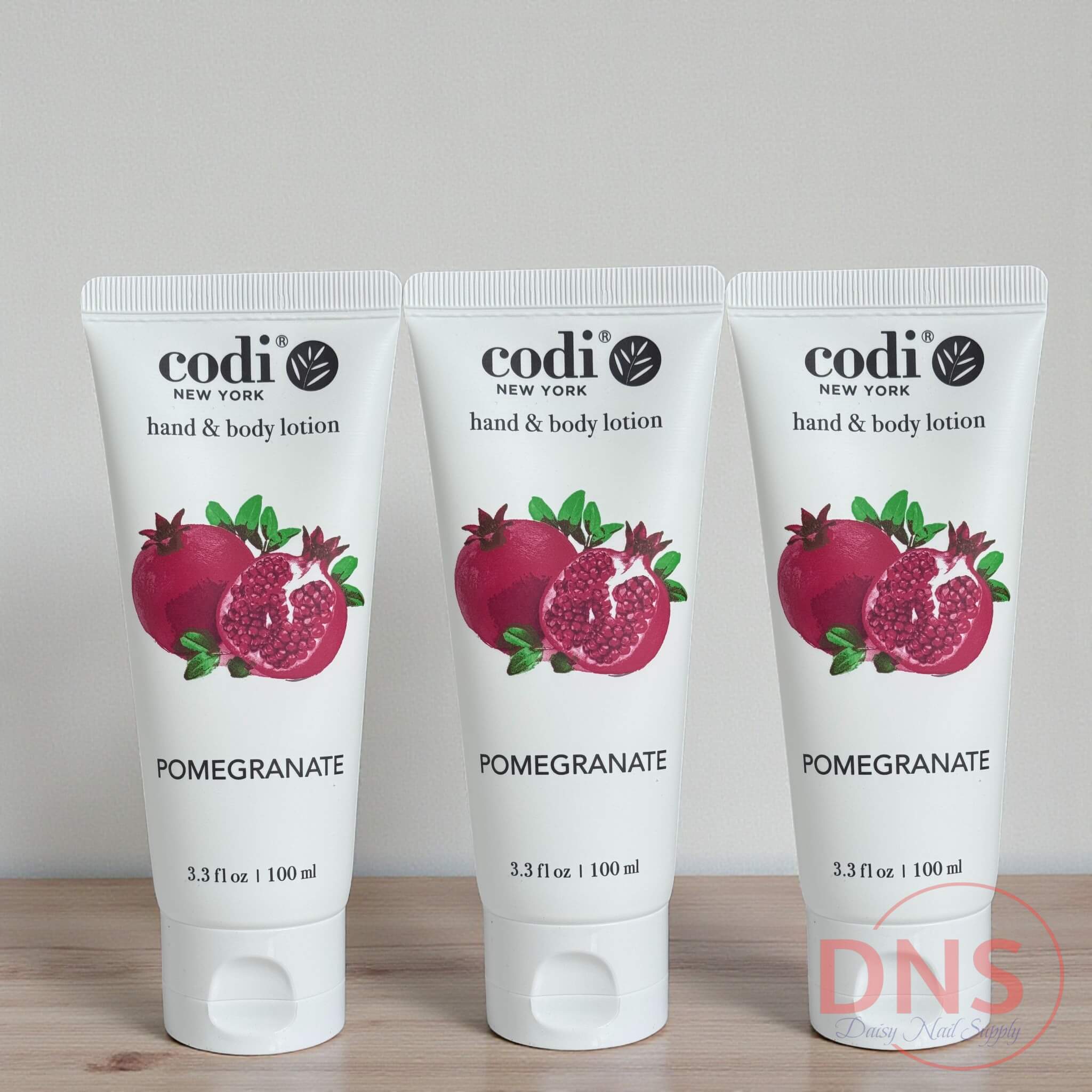 Codi Hand and Body Lotion 3.3 Fl Oz - POMEGRANATE (Pack of 3)