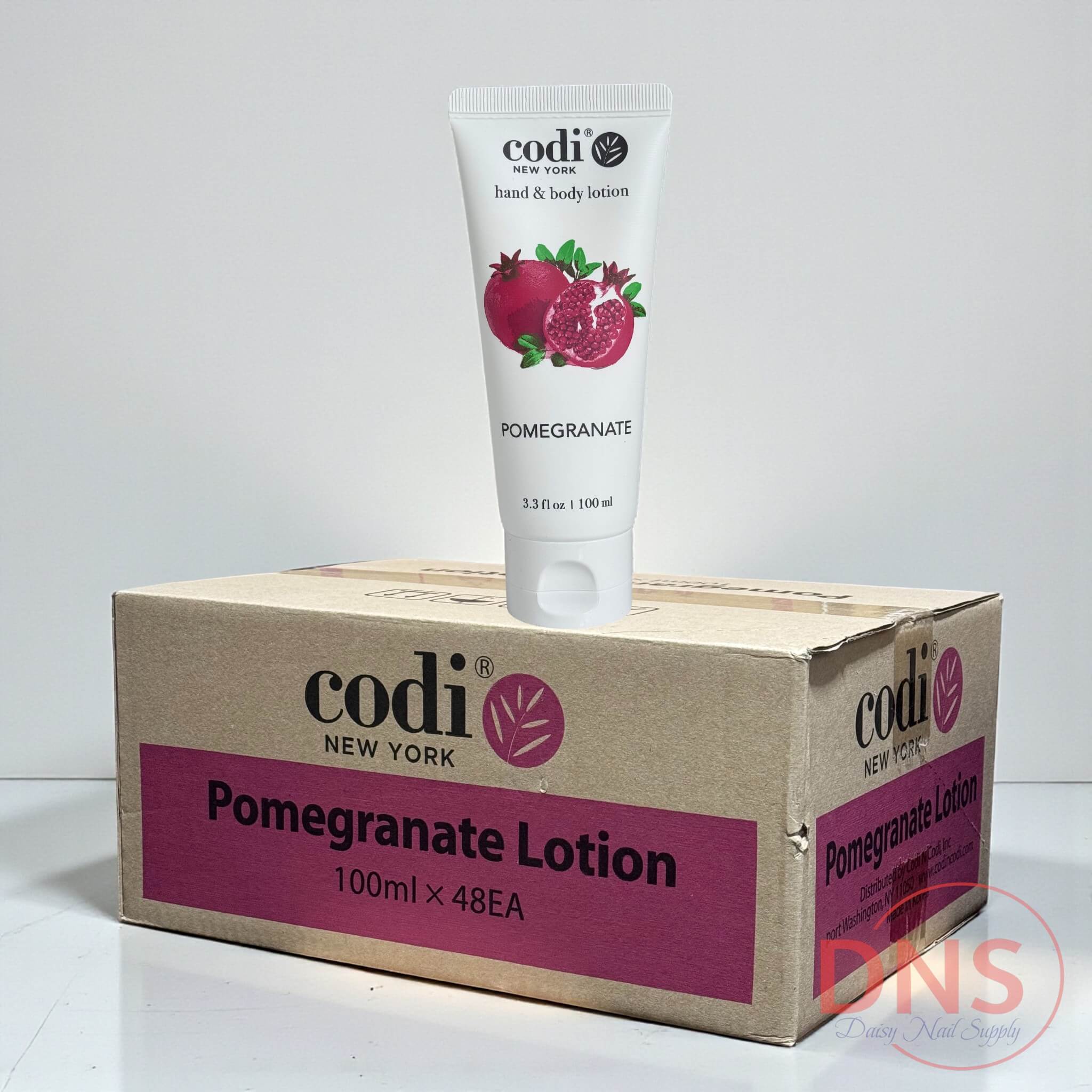 Codi Hand and Body Lotion 3.3 Fl Oz - POMEGRANATE (Case_48 tubes)