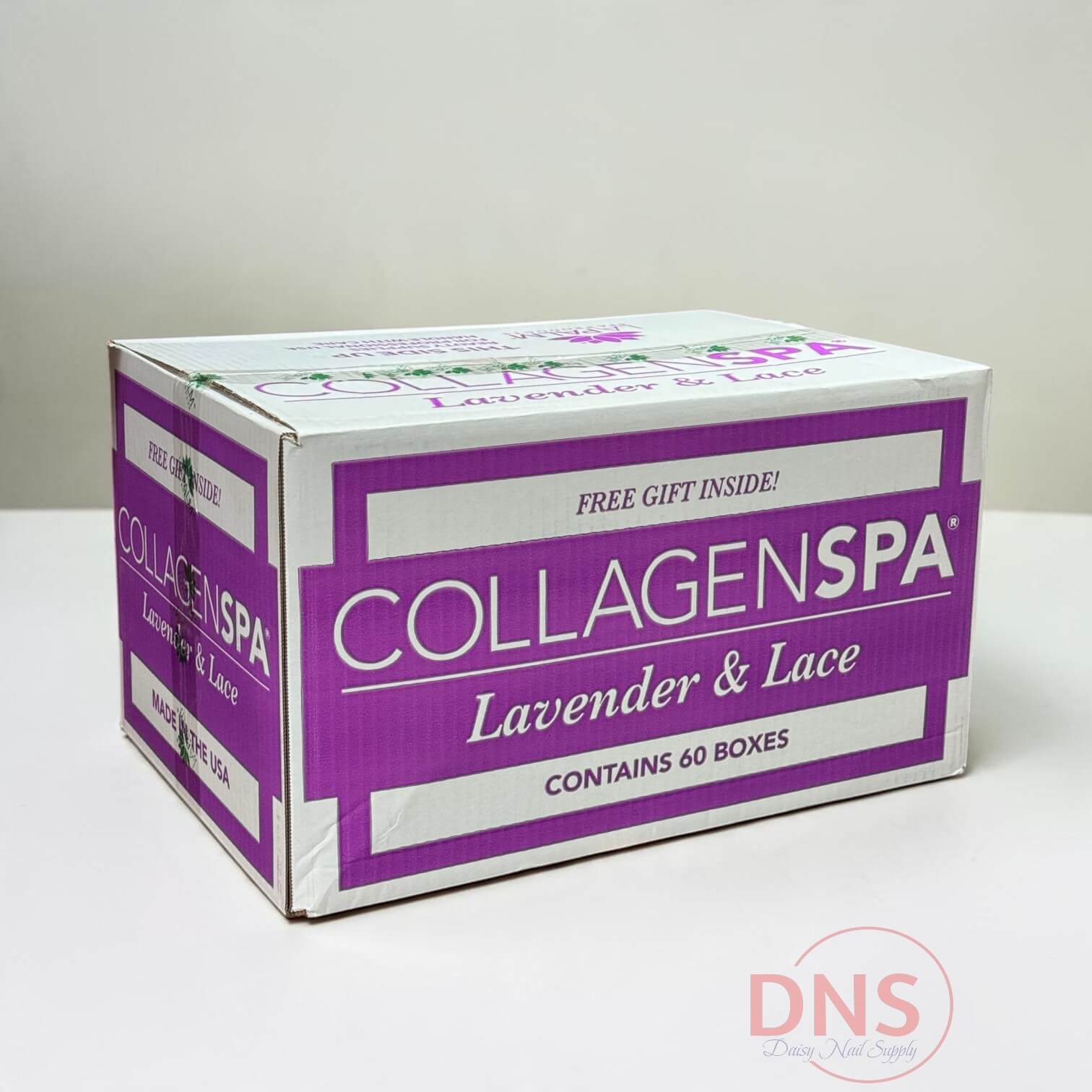 CollagenSpa Luxury Manicure Pedicure Kit - Lavender & Lace (60 Kits/Case)