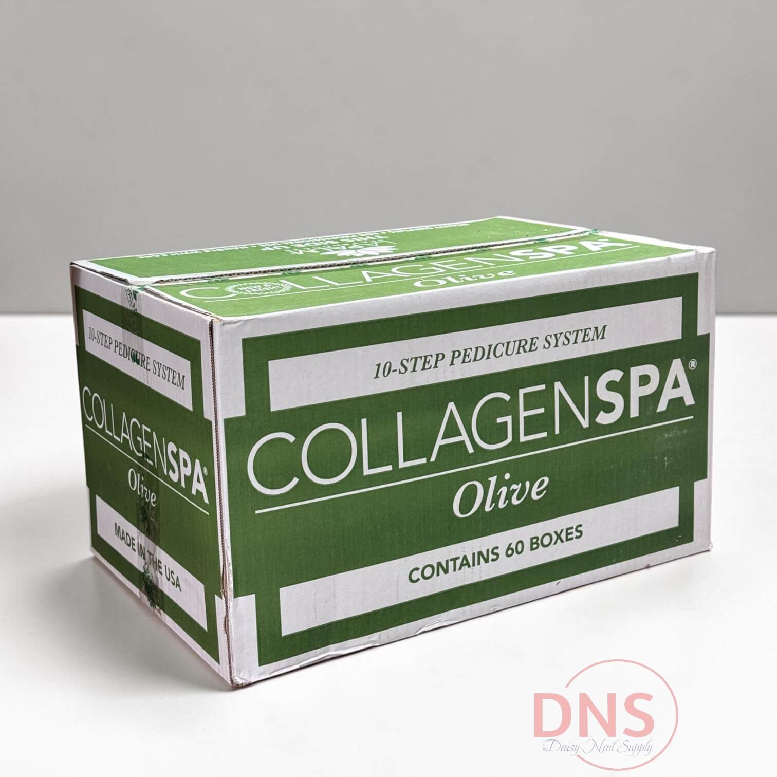 CollagenSpa Luxury Manicure Pedicure Kit - Olive (60 Kits/Case)