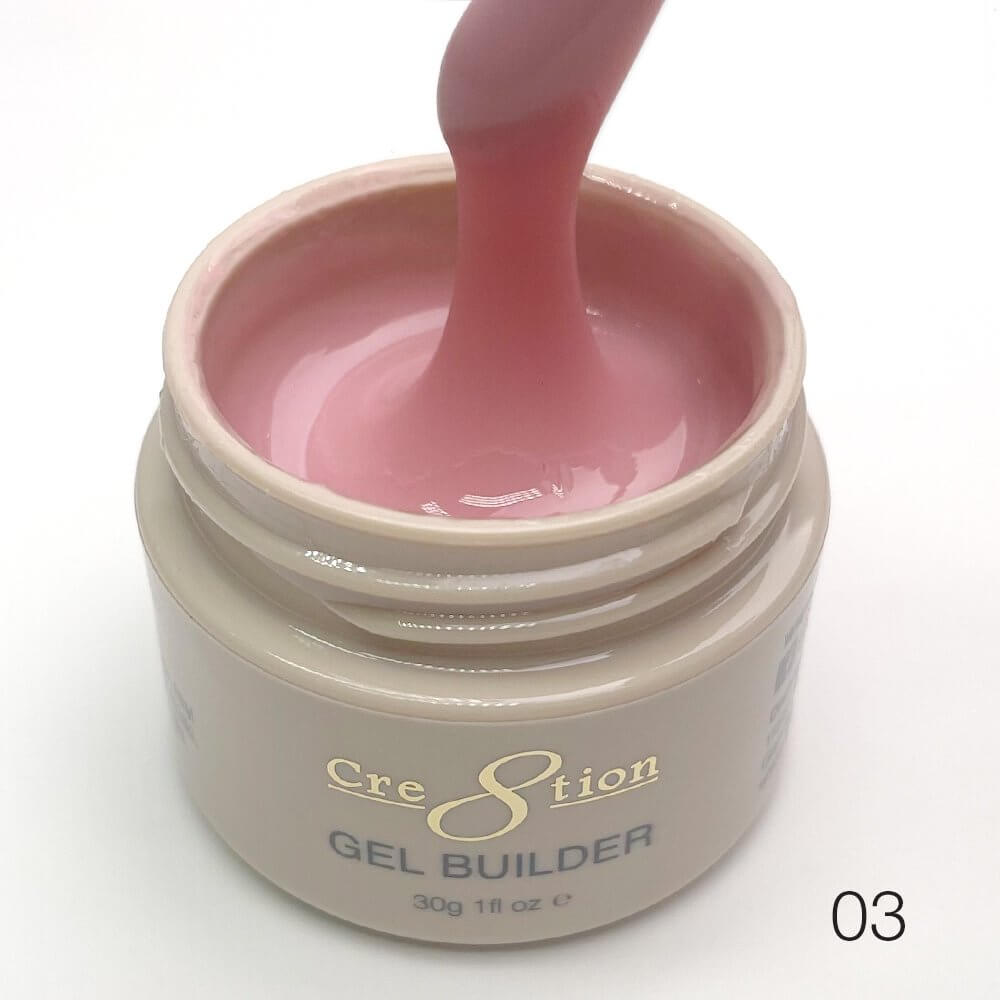 Cre8tion Overlay / Structure Builder Gel in Jar 1oz - Hema Free - 03