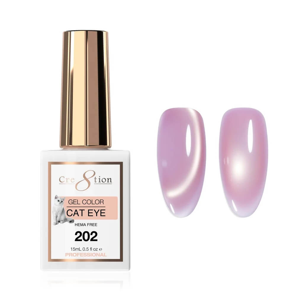 Cre8tion Soak Off  Gel Cat Eye 0.5 Oz #202