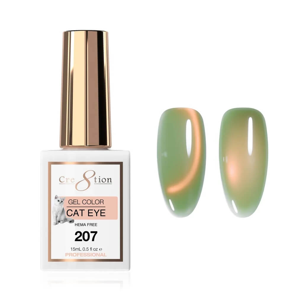 Cre8tion Soak Off  Gel Cat Eye 0.5 Oz #207