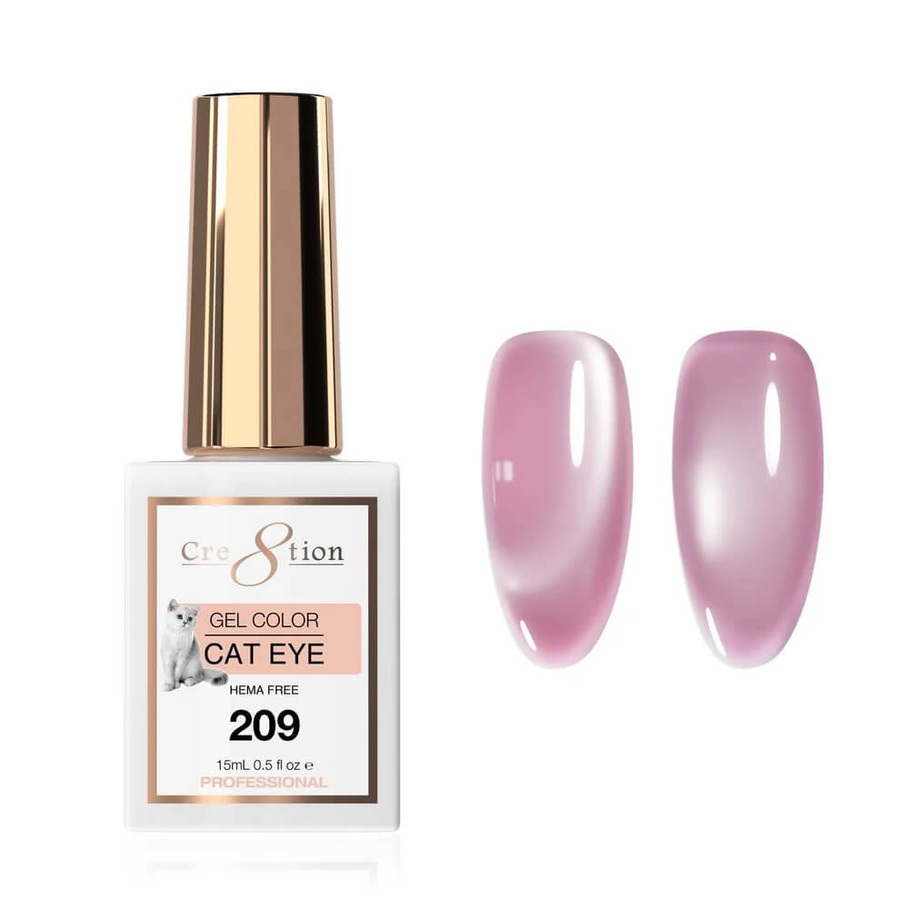 Cre8tion Soak Off  Gel Cat Eye 0.5 Oz #209