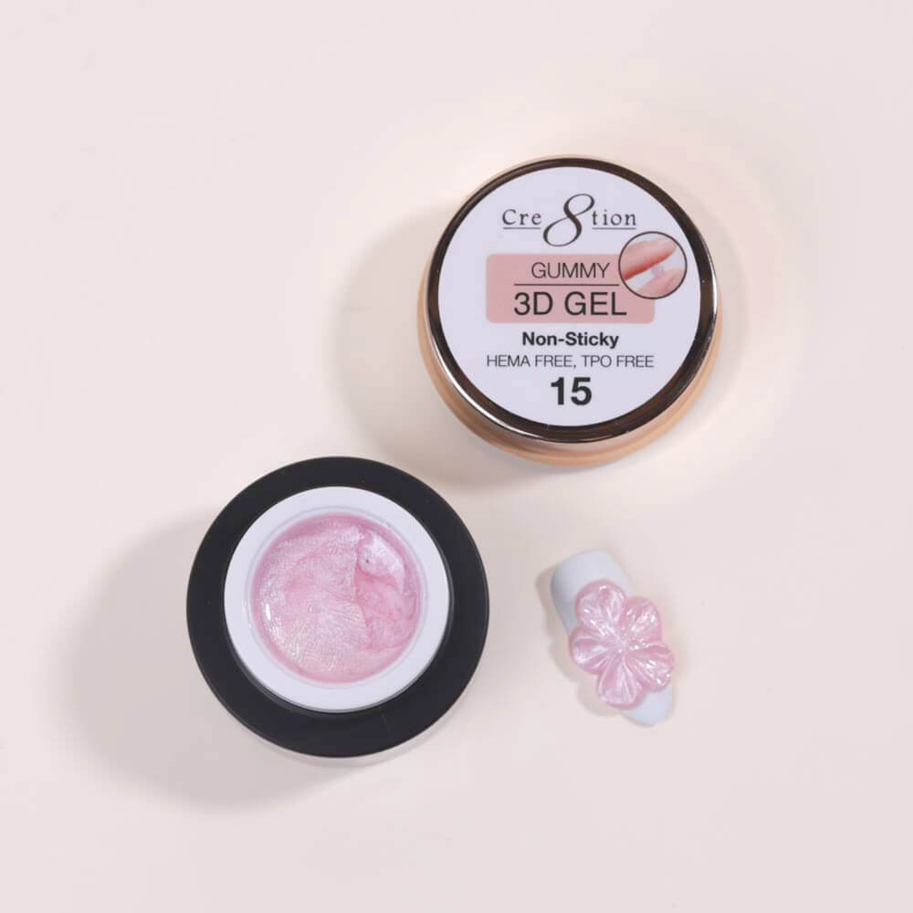 Cre8tion Gummy 3D Gel Non-sticky 0.26 oz in Jar - #15