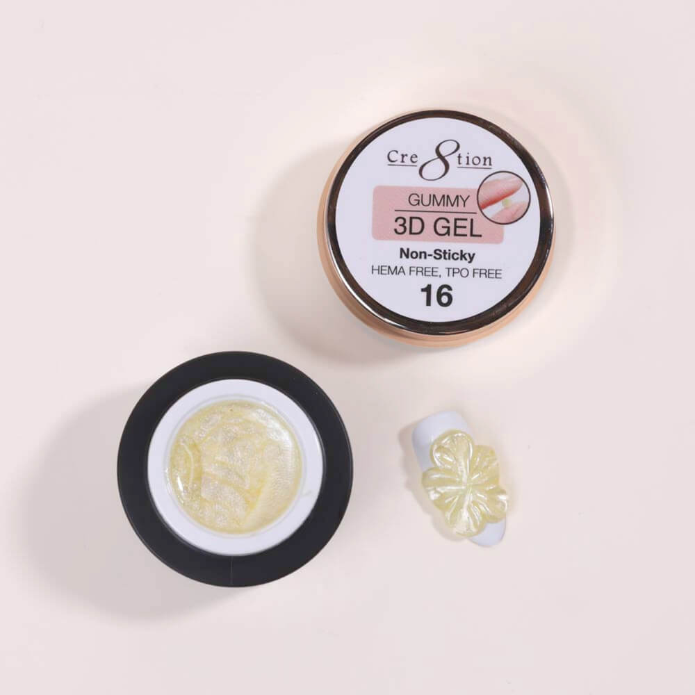 Cre8tion Gummy 3D Gel Non-sticky 0.26 oz in Jar - #16