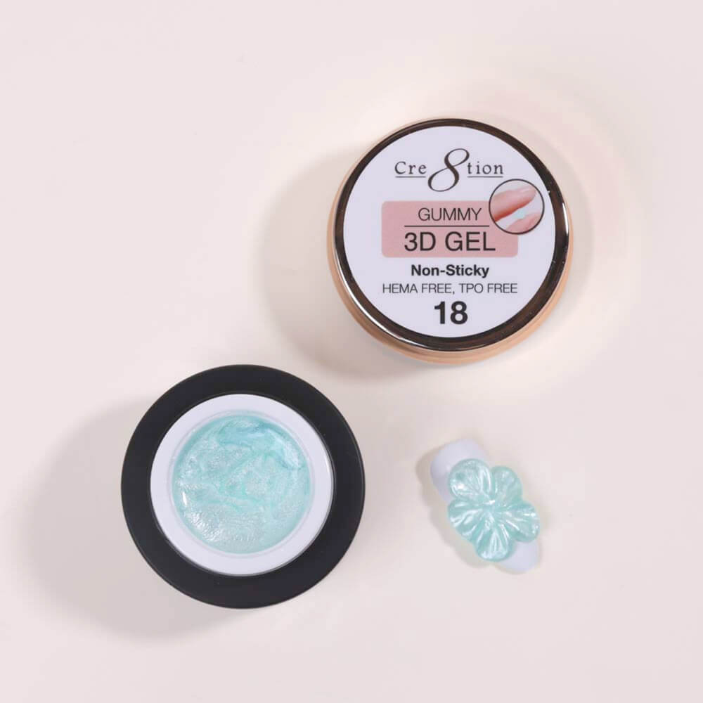 Cre8tion Gummy 3D Gel Non-sticky 0.26 oz in Jar - #18