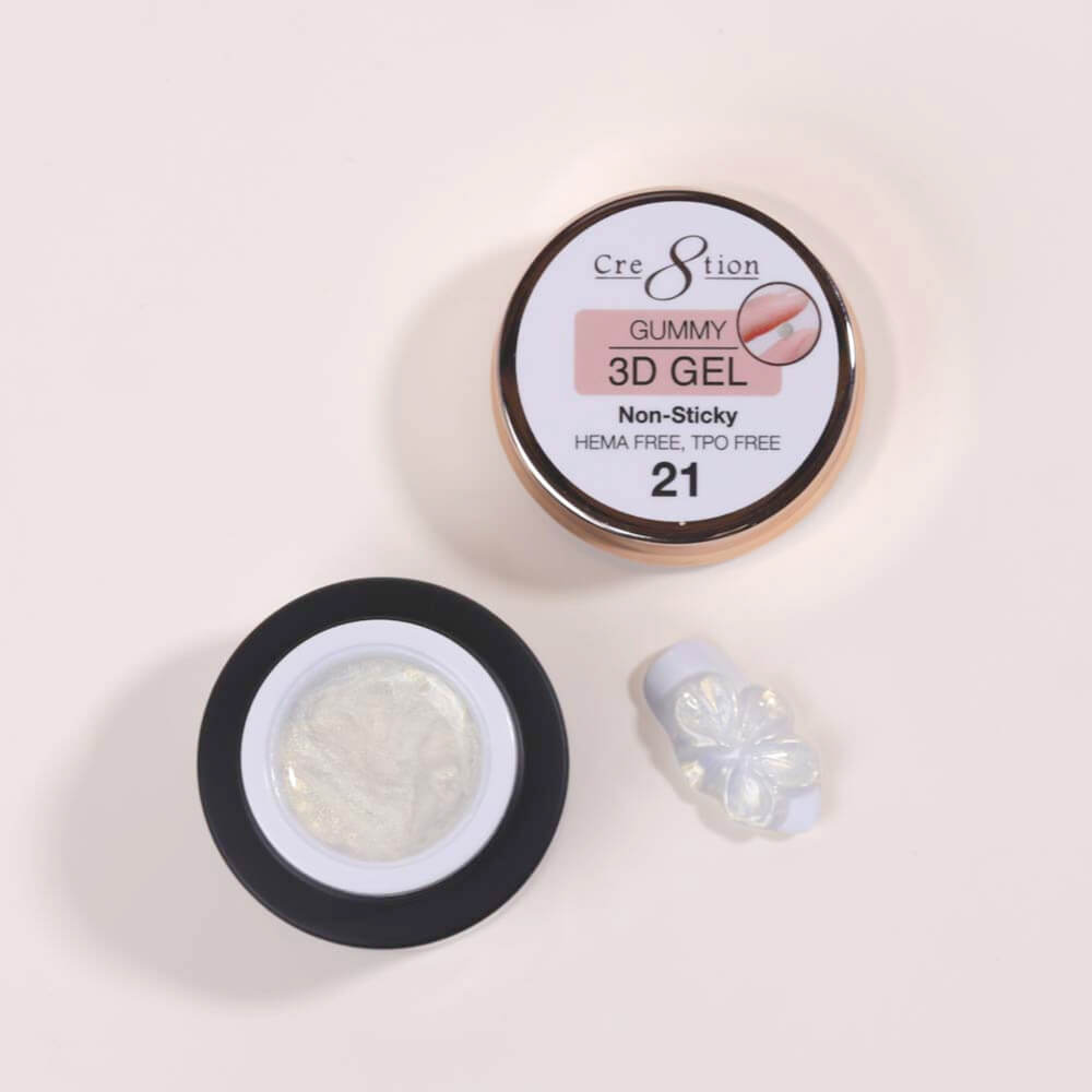 Cre8tion Gummy 3D Gel Non-sticky 0.26 oz in Jar - #21