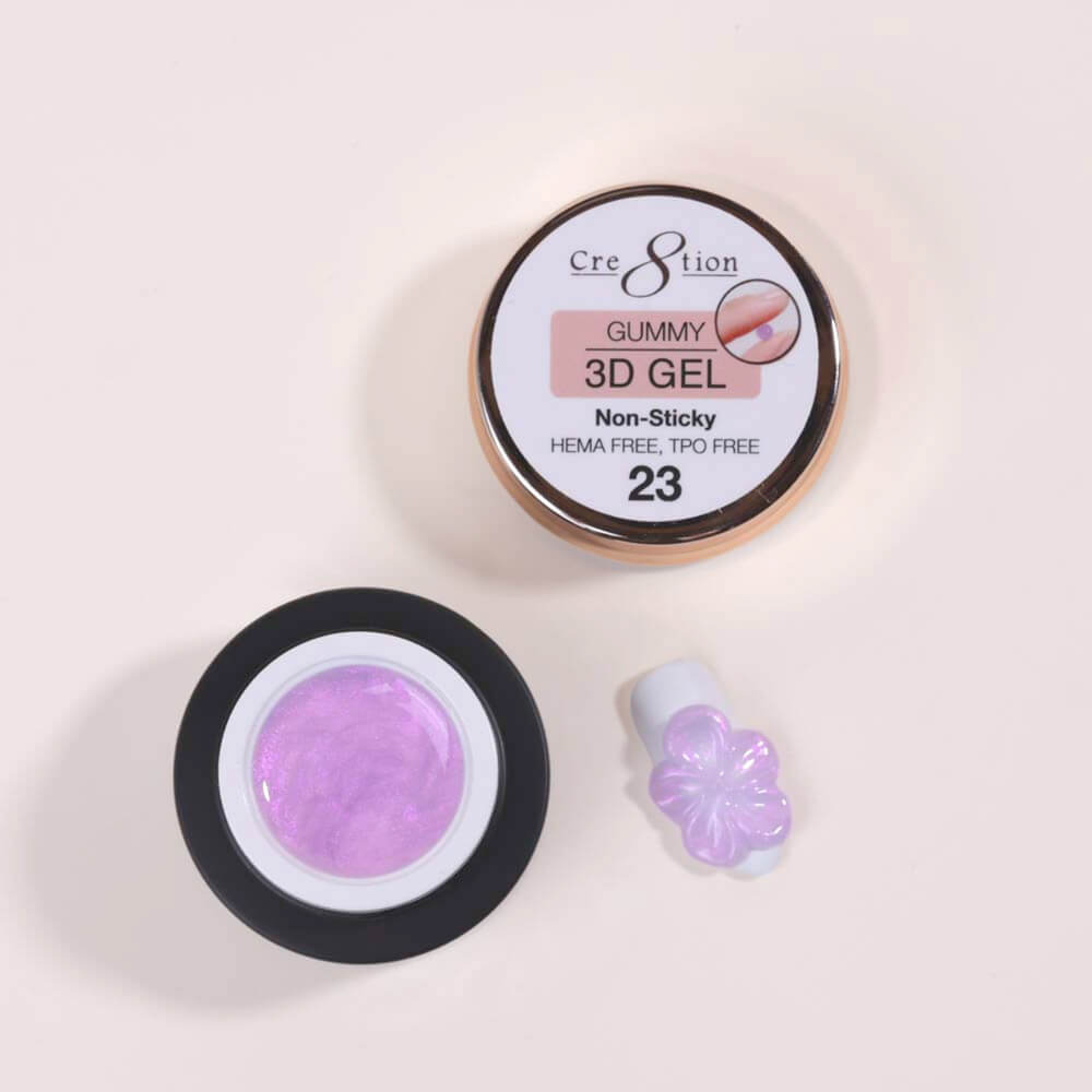 Cre8tion Gummy 3D Gel Non-sticky 0.26 oz in Jar - #23