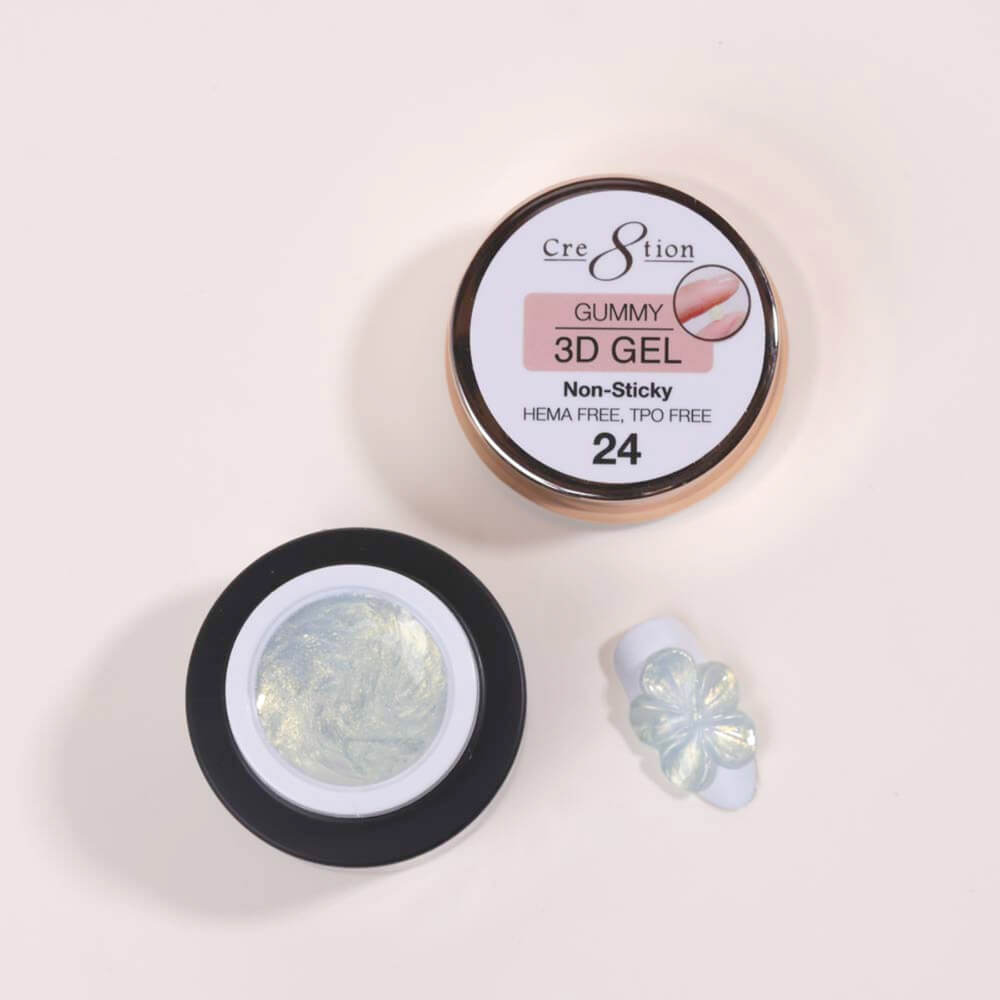 Cre8tion Gummy 3D Gel Non-sticky 0.26 oz in Jar - #24