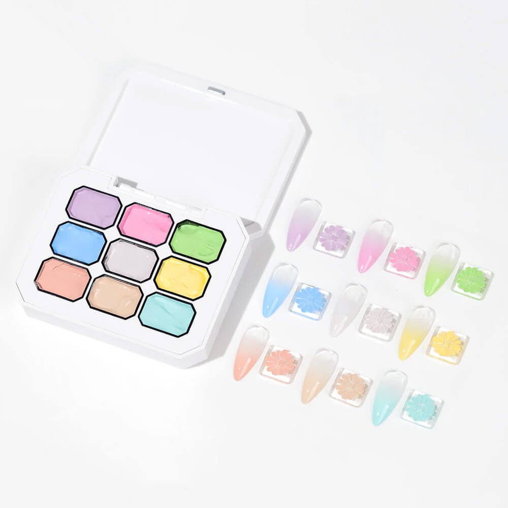 Cre8tion Nail Art Gel - Solid Cream Collection - Spring