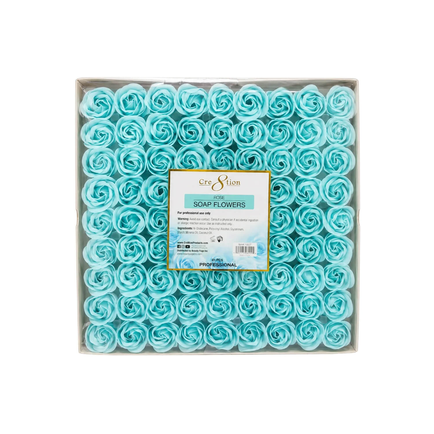 Cre8tion Soap Flower - Light Blue