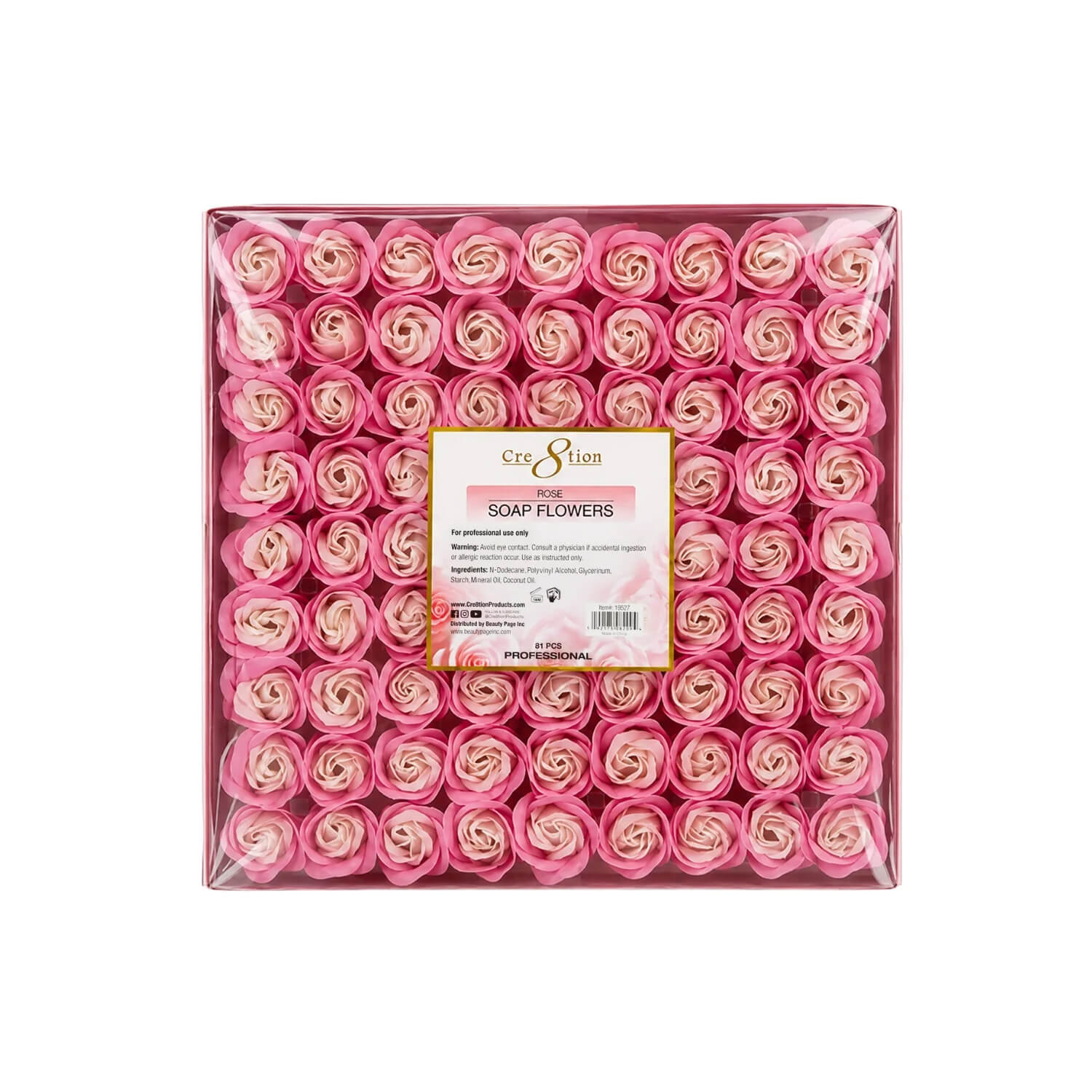Cre8tion Soap Flower - Light Pink Mix