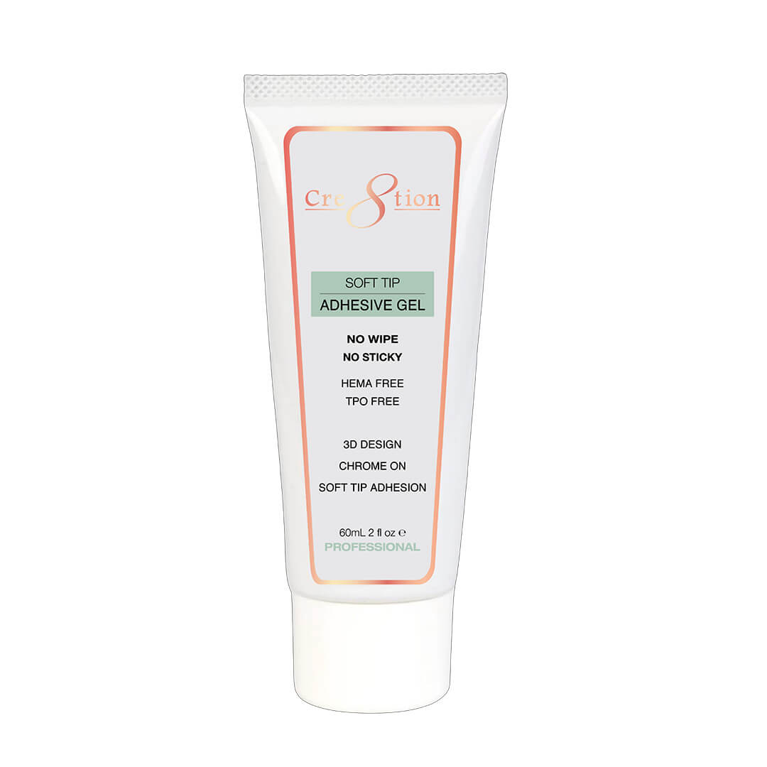 Cre8tion Soft Tip Adhesive Gel in tube 2 fl oz Item #0916-3700
